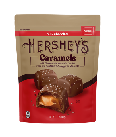 HERSHEY’S Caramels Candy Bag, 12 oz