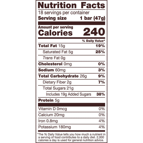 REESE'S NUTRAGEOUS Chocolate, Peanut Butter, Caramel and Peanut Candy Bars, 1.66 oz (18 Count)