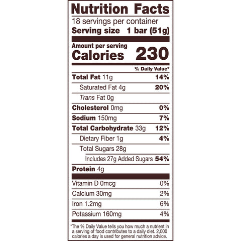 REESE'S FAST BREAK Peanut Butter Nougat Candy Bars, 1.8 oz (18 Count)