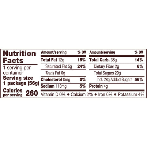 5TH AVENUE Chocolate Coated Peanut Butter Candy Bars, 2 oz (18 Count)