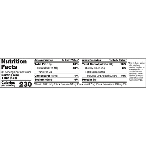 WHATCHAMACALLIT Chocolate, Caramel, and Peanut Crisps Candy Bars, 1.6 oz (36 Count)