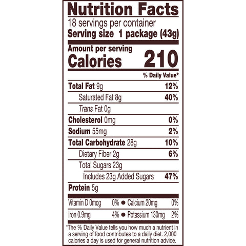 REESE'S PIECES Peanut Butter Candy Packs, 1.53 oz (18 Count)