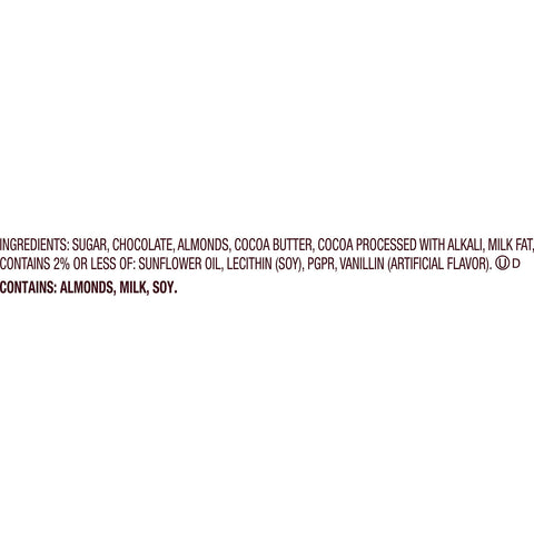 HERSHEY'S NUGGETS SPECIAL DARK Chocolate with Almonds Candy Share Pack, 8.6 oz