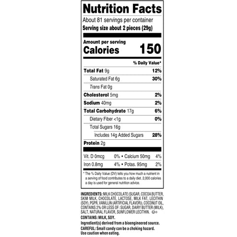 HERSHEY’S Toffee Truffles Candy Bulk Box, 5 lb