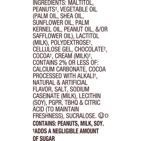 REESE'S Zero Sugar Miniatures Chocolate Peanut Butter Cups Candy Bag, 5.1 oz