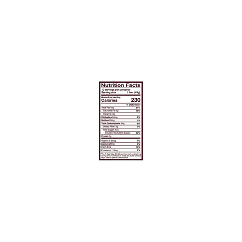HERSHEY'S Plant Based Oat Extra Creamy Milk Chocolate with Almond & Sea Salt Candy Bars, 1.55 oz (12 Count)