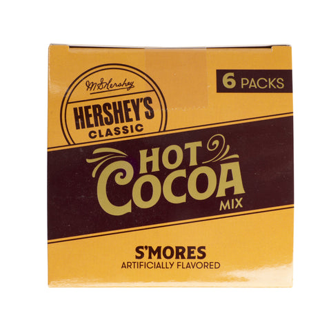 HERSHEY'S S'MORES Hot Cocoa Mix, 0.88oz (6 Count)