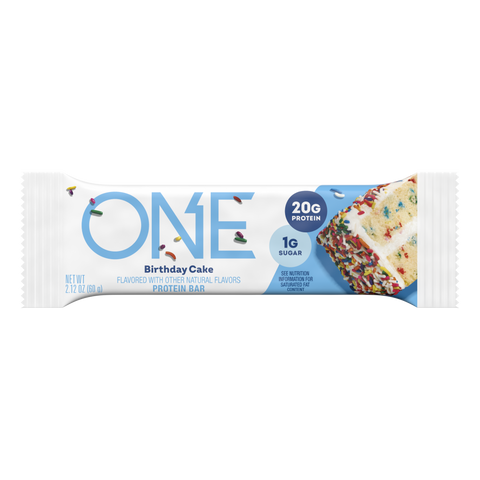 ONE Birthday Cake Flavored Protein Bars, 2.12 oz (12 Count)