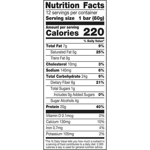 ONE Chocolate Chip Cookie Dough Flavored Protein Bars, 2.12 oz (12 Count)