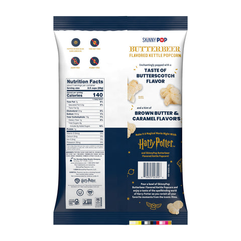 SKINNYPOP Harry Potter™ Butterbeer-Flavored Kettle Popcorn Bag, 5.3 oz