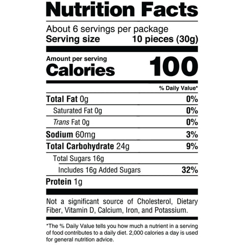 Sour Strips Melonade Bites Candy Bag, 6.35oz