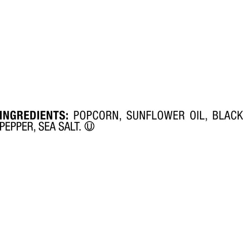 SKINNYPOP Sea Salt & Pepper Flavored Popcorn, 4.4 oz bag