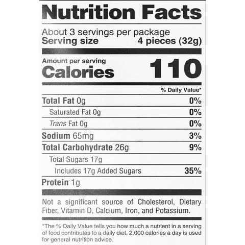 Sour Strips Pink Lemonade Candy Peg Bag, 3.4oz