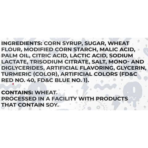 Sour Strips Doubleberry Candy Peg Bag, 3.4oz