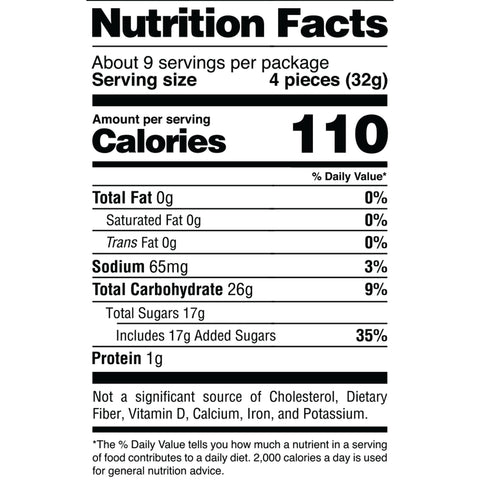 Sour Strips Blue Raspberry Candy Party Bag, 10.2oz