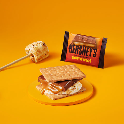 HERSHEY'S Milk Chocolate with Caramel Candy Bars, 1.4 oz (36 Count)